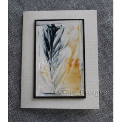 Encaustic Elements Note Card #21-10